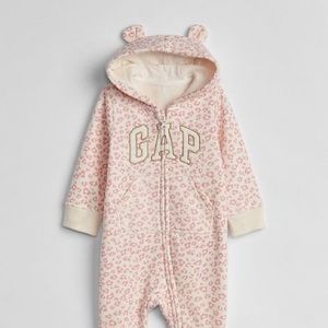 One piece Baby Gap 3-6 months leopard outfit
